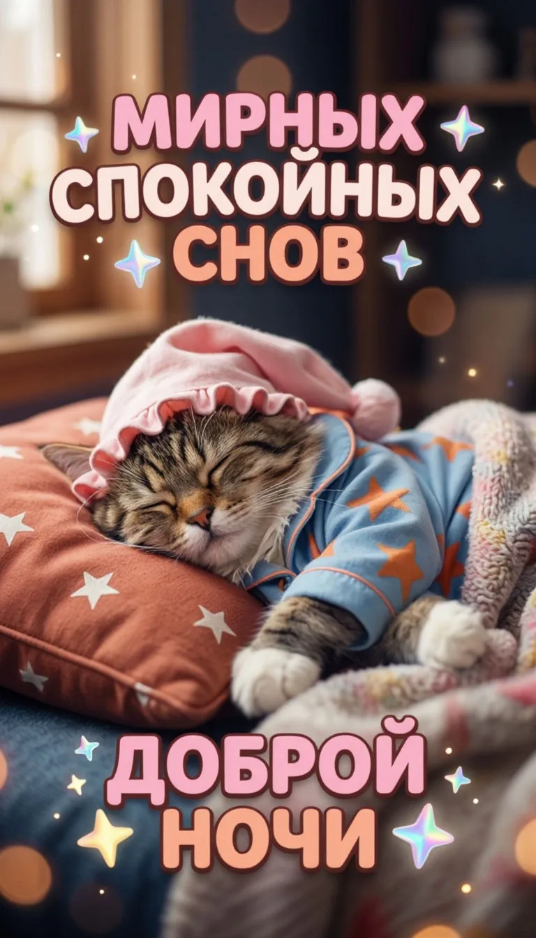 Спокойной ночи❤