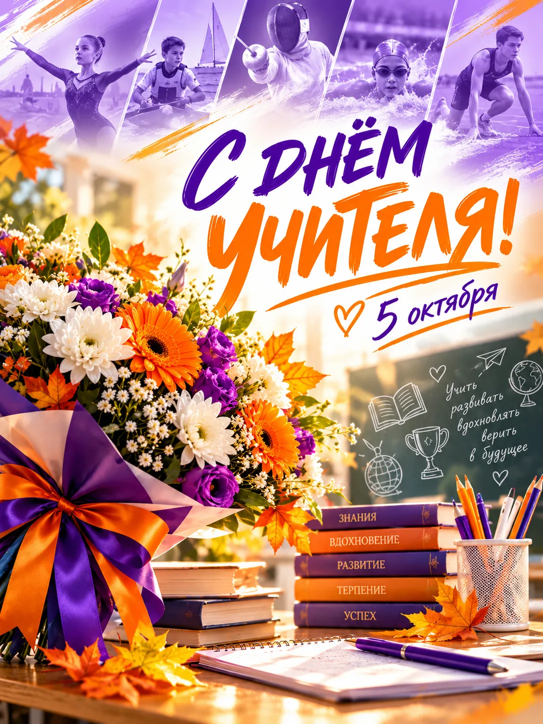 🏆 С Днём учителя!