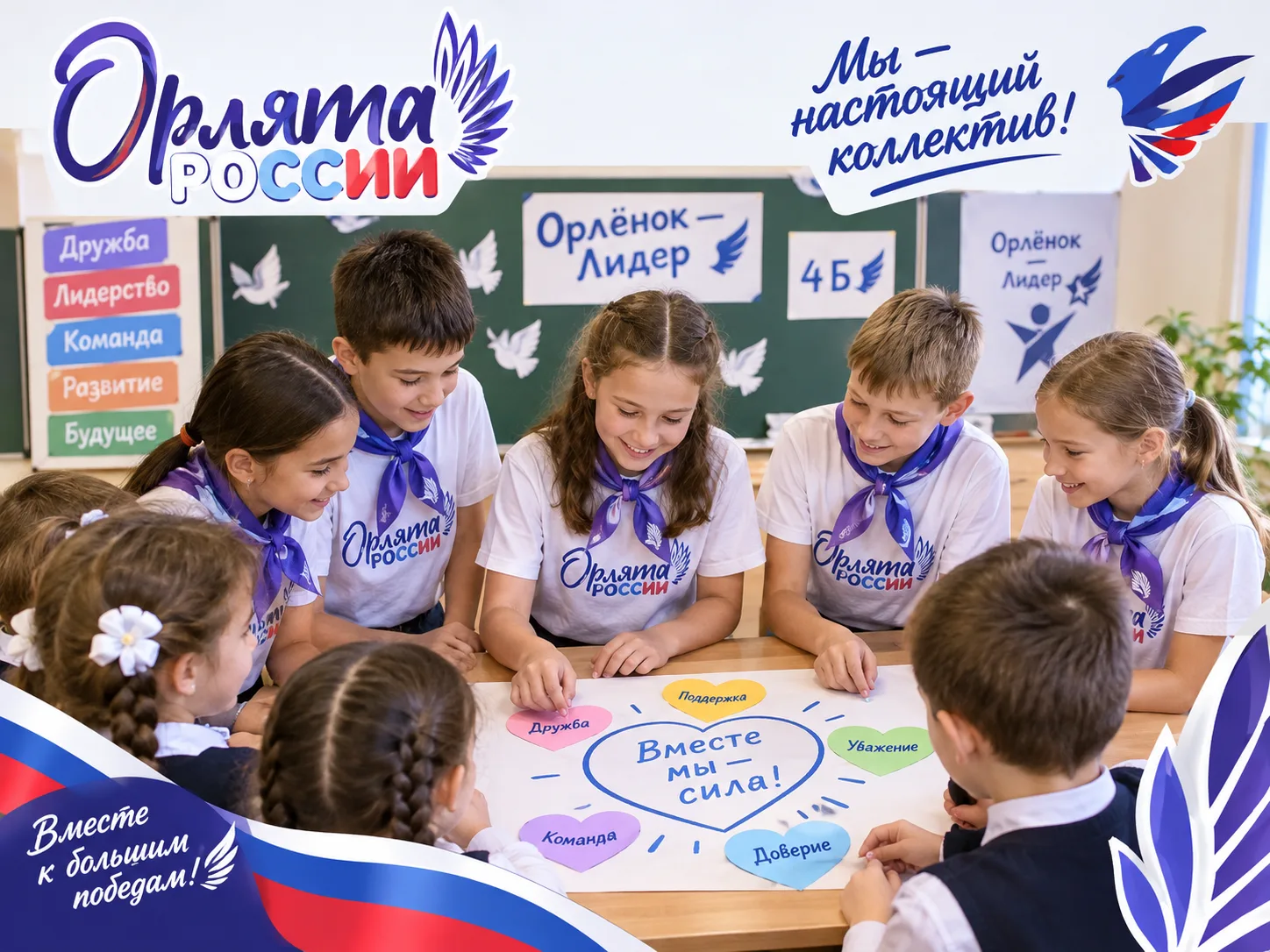 🌟 Орлята учатся быть лидерами!