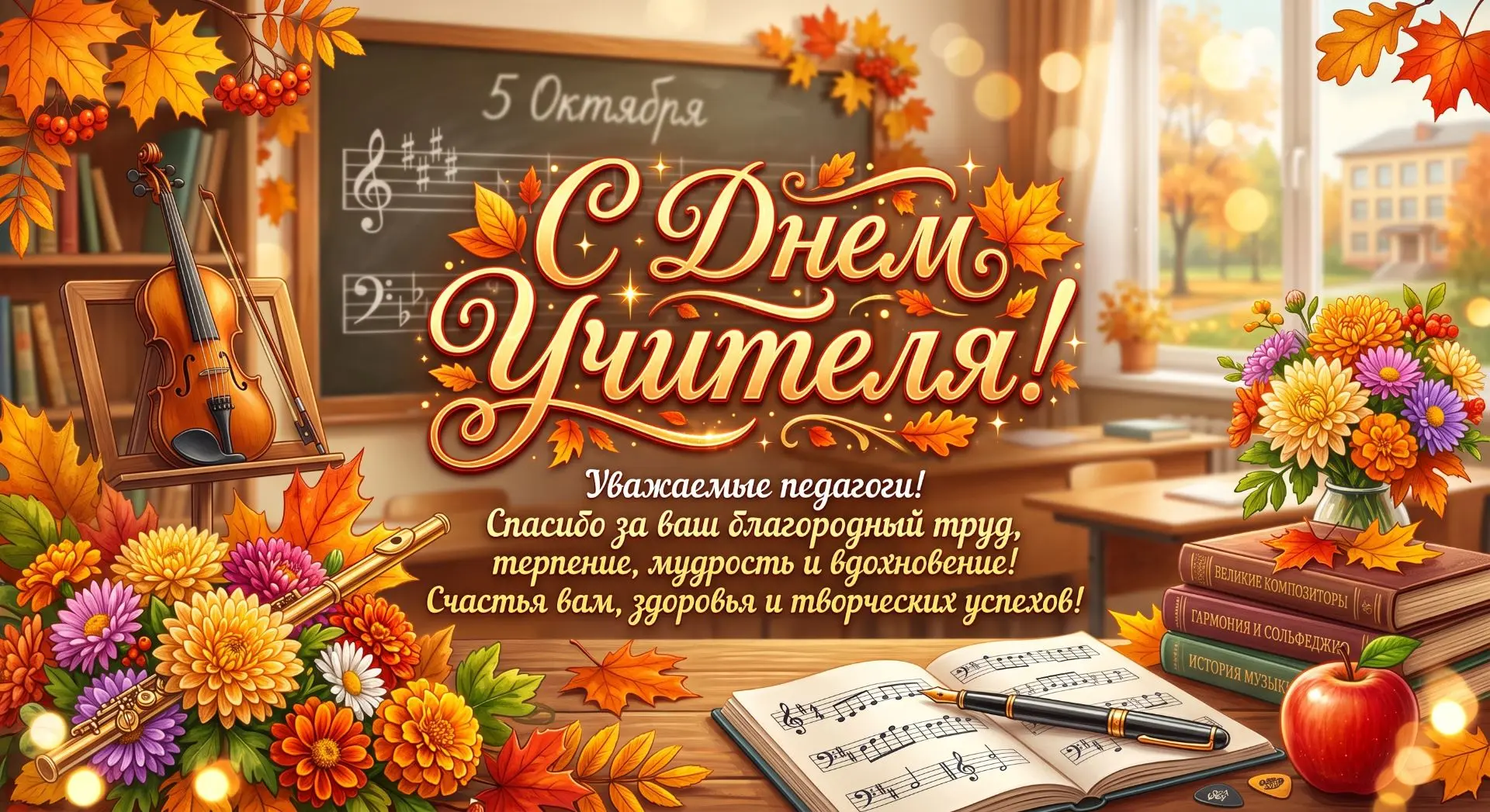 🎉 С Днём Учителя! 🎉