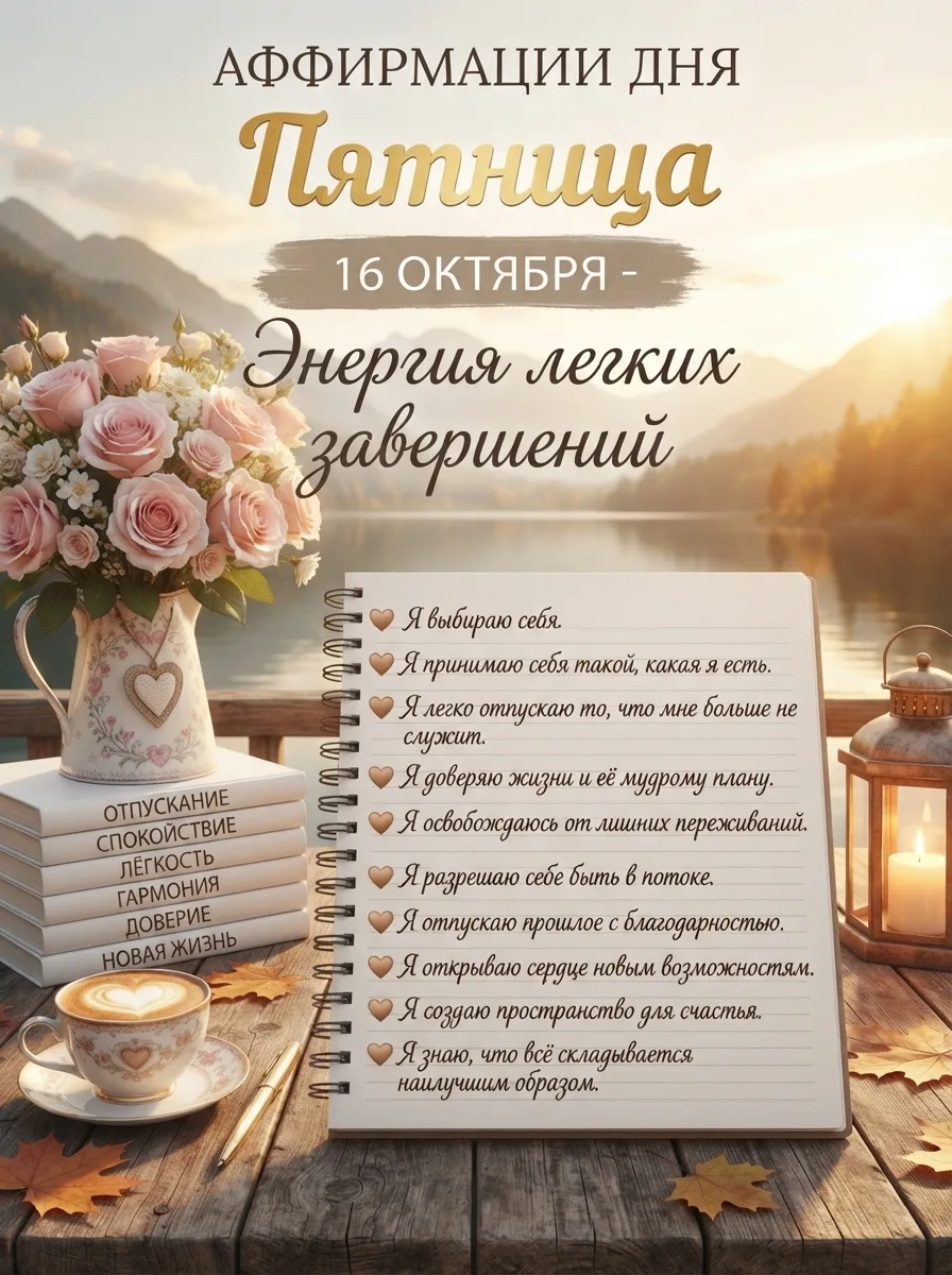 🔥 Аффирмации дня