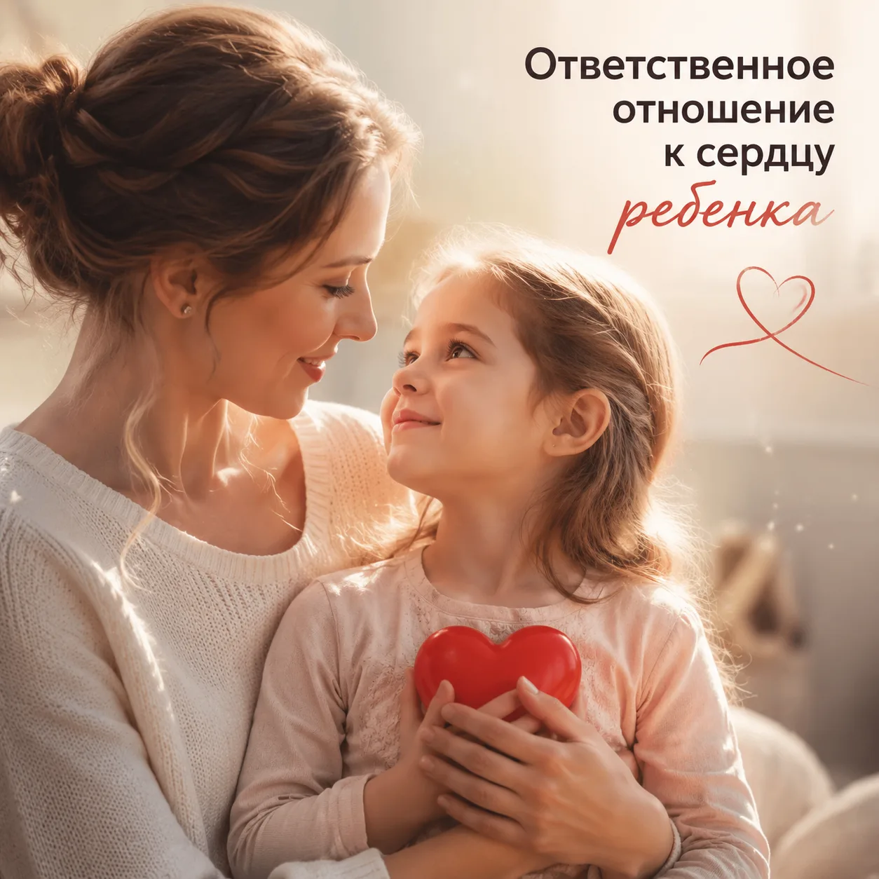 Ответственное отношение к сердцу ребенка
