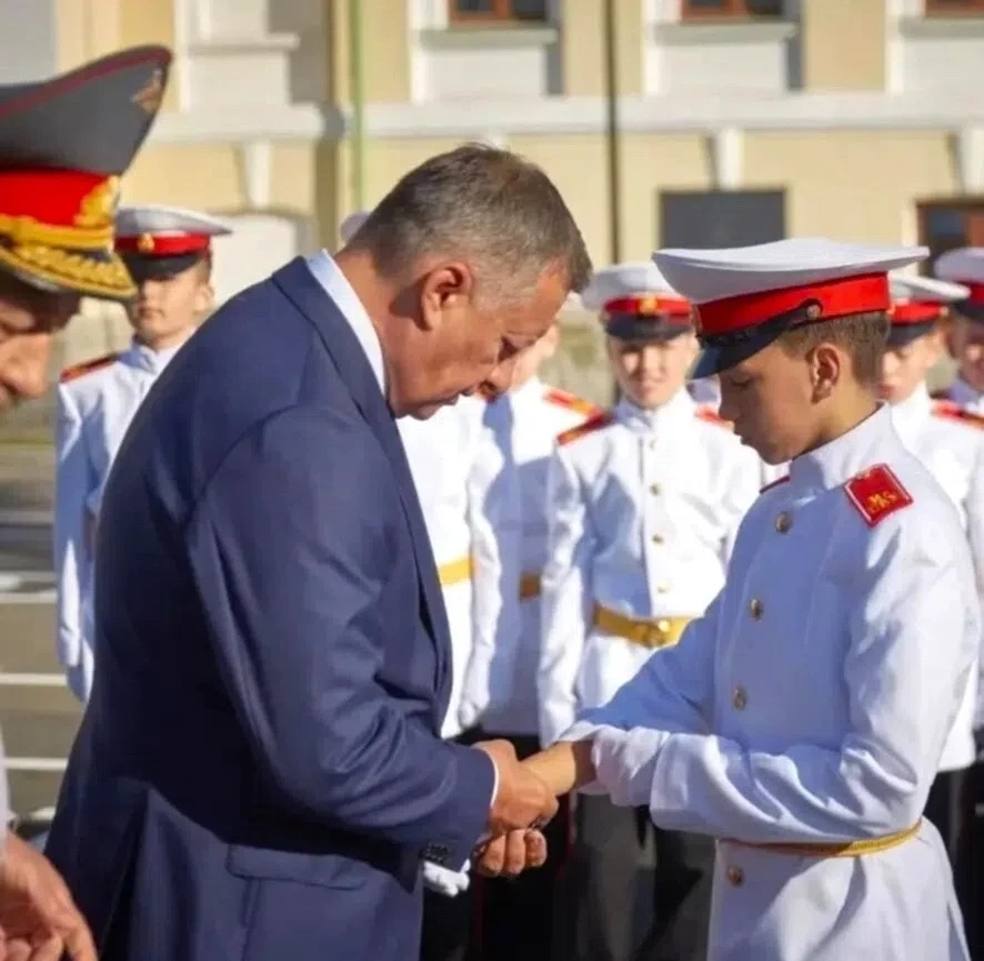 Наш земляк Сергей Грунтов стал суворовцем!