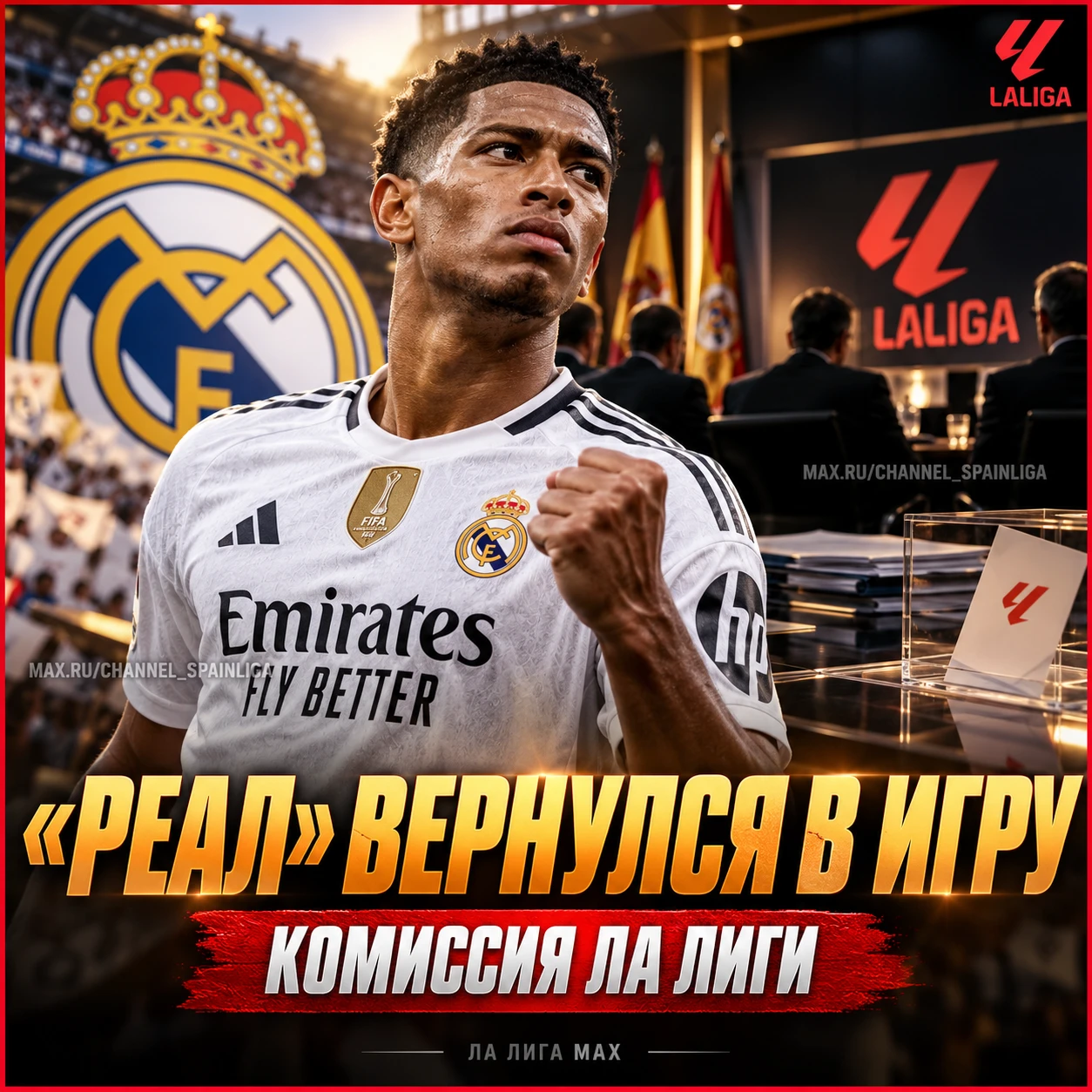 ⚔️ «РЕАЛ» ВЕРНУЛСЯ В ИГРУ