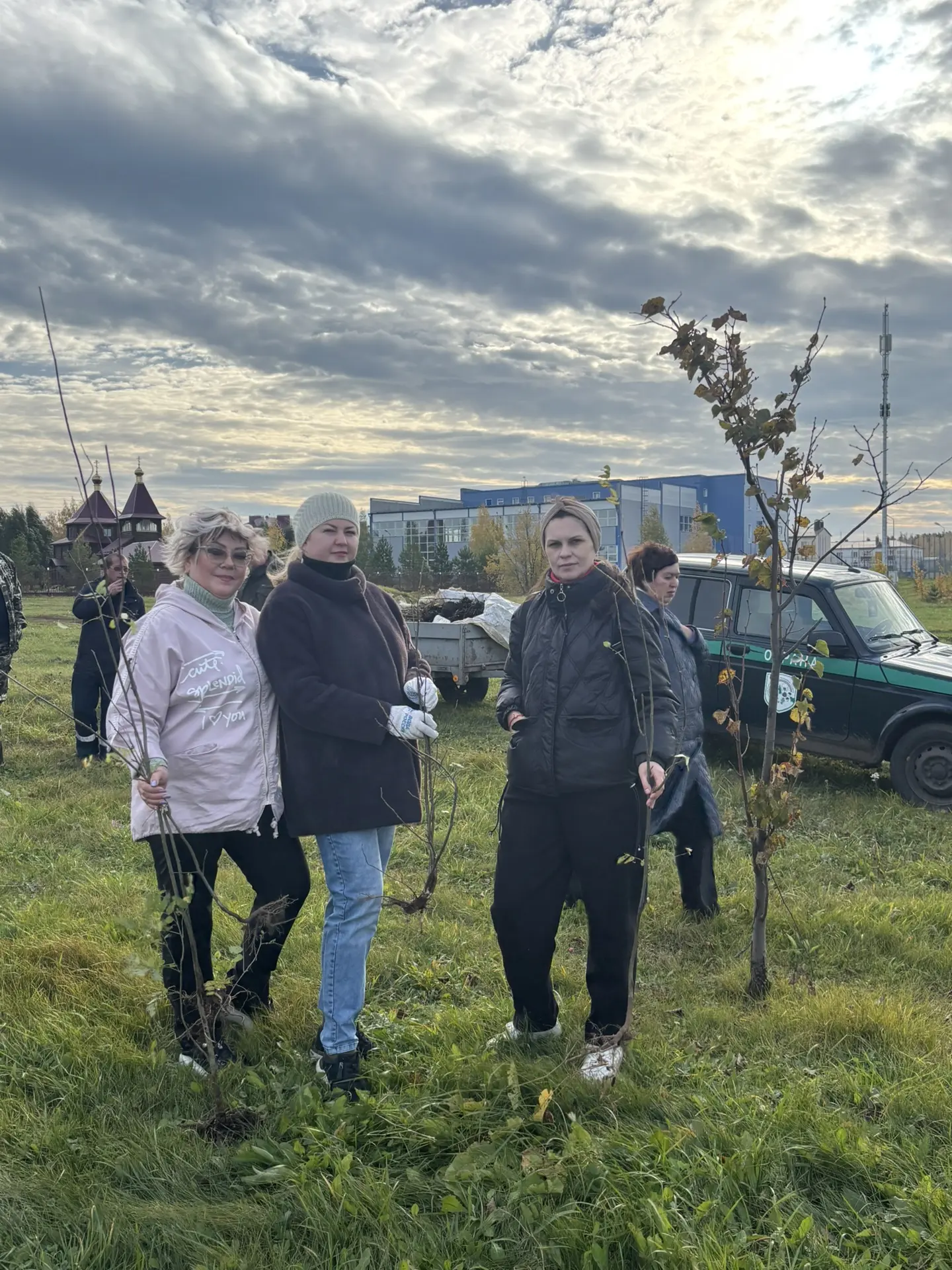 Сегодня сотрудники Культурно - досугового центра приняли участие в городской акции по п...