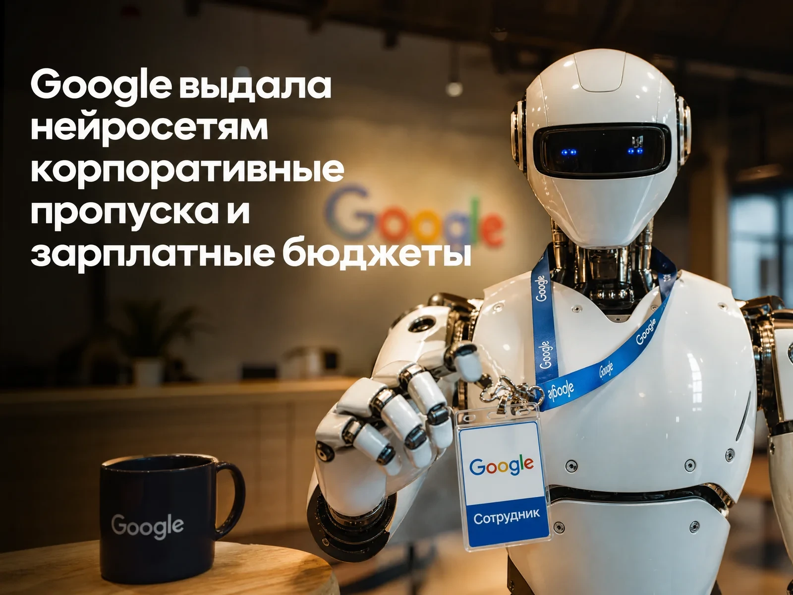 Google выдала нейросетям корпоративные почты и статус официальных сотрудников, а тесты ...