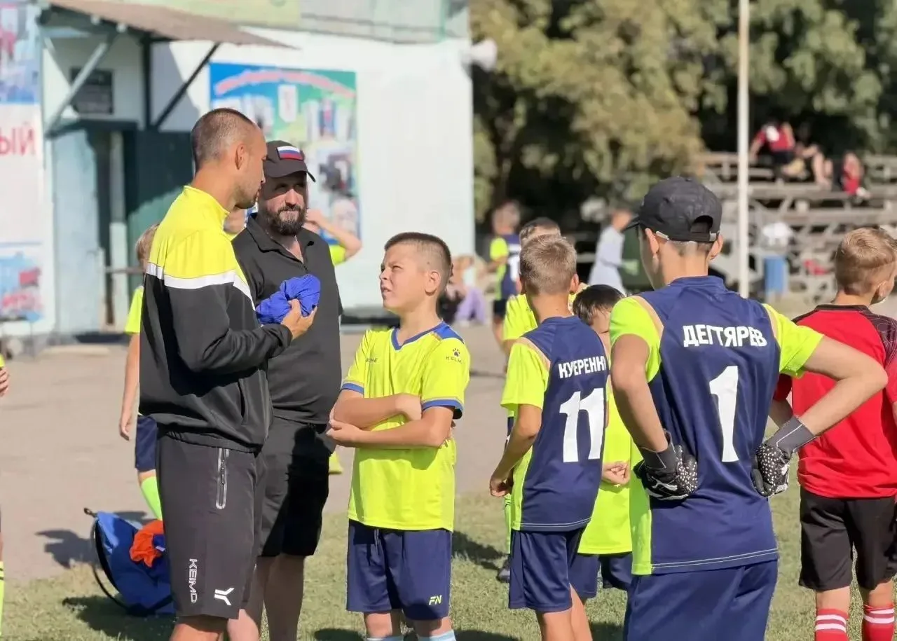 ⚽10 октября 2026 года в ст. Анастасиевской прошло открытое первенство СШ «Олимп» им. В....