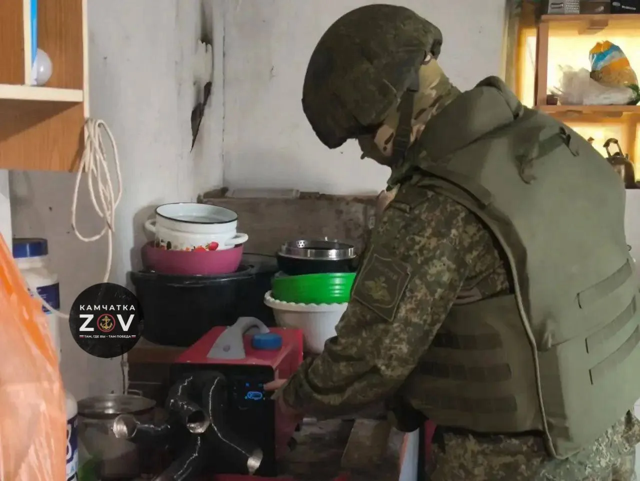 ♨️Дизельная печка, это тепло в блиндаже, это возможность высушить одежду после тяжёлого...