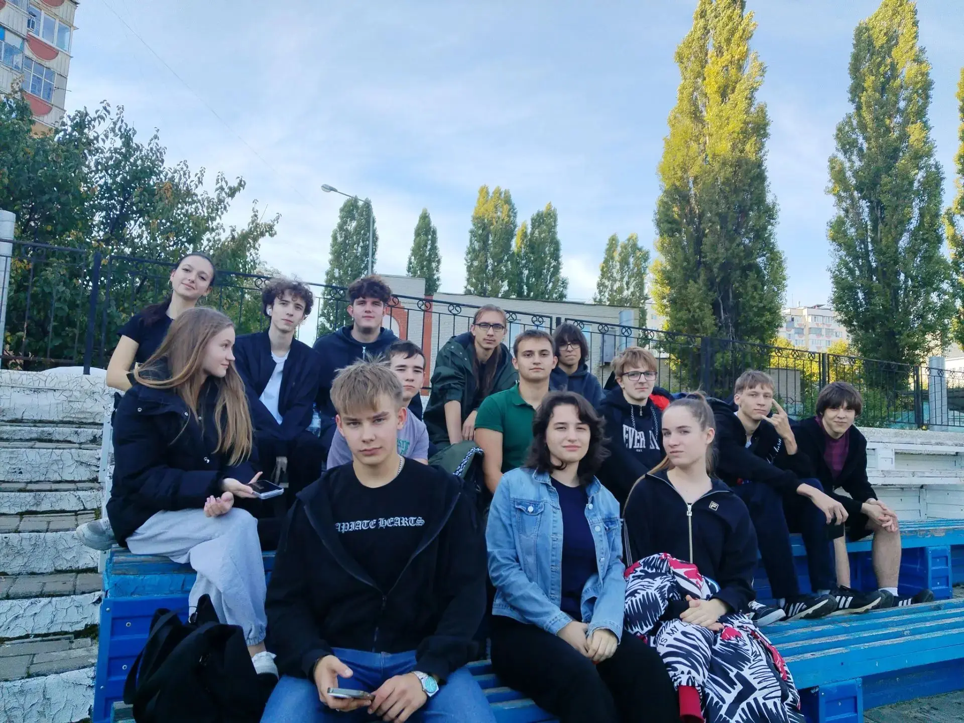 ⛳ ️День силы и воли: как одиннадцатиклассники сдавали нормативы ГТО