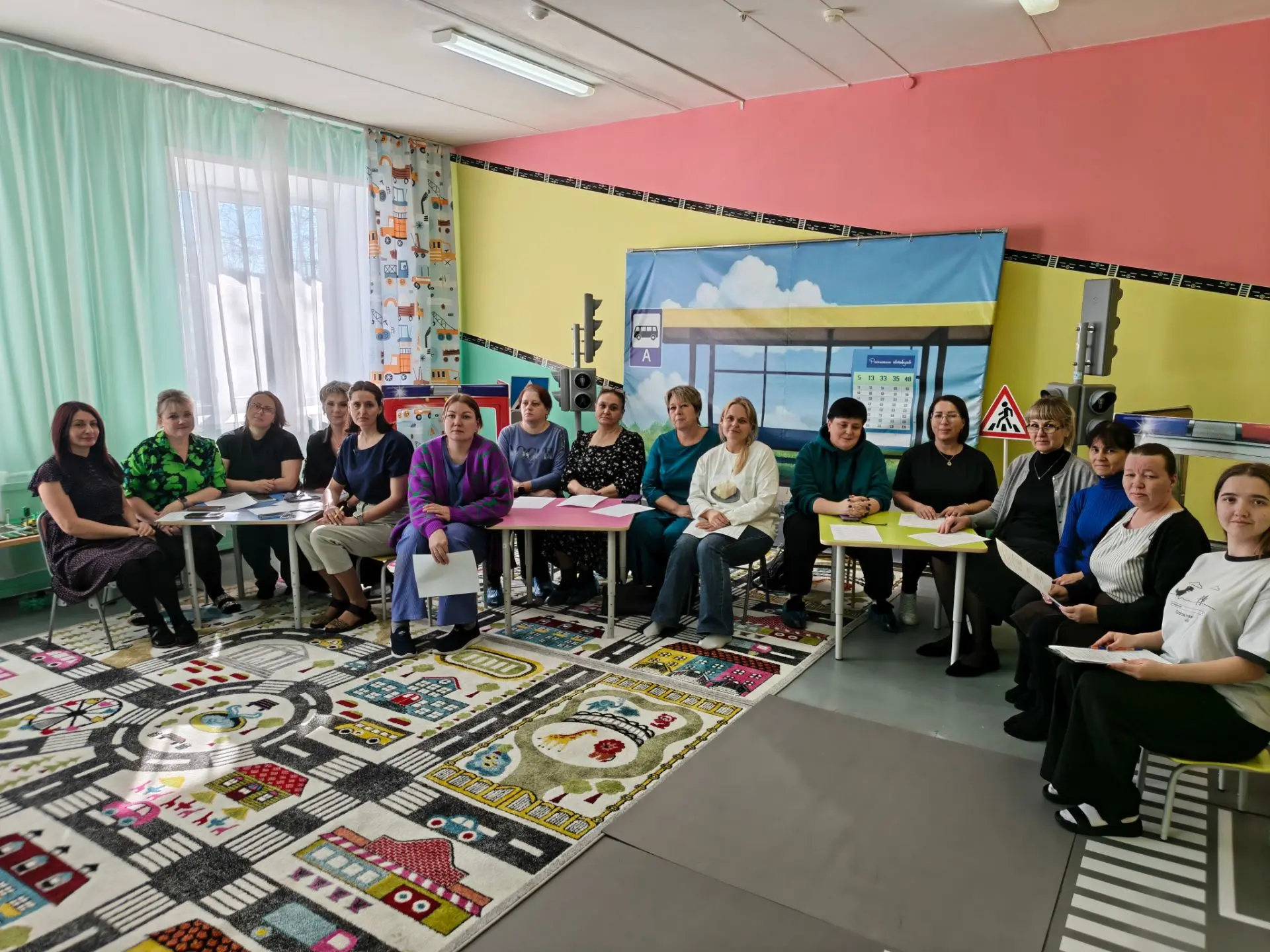 🚦 8 октября 2026г. состоялось заседание городского ресурсного центра «Пешеходная Азбук...