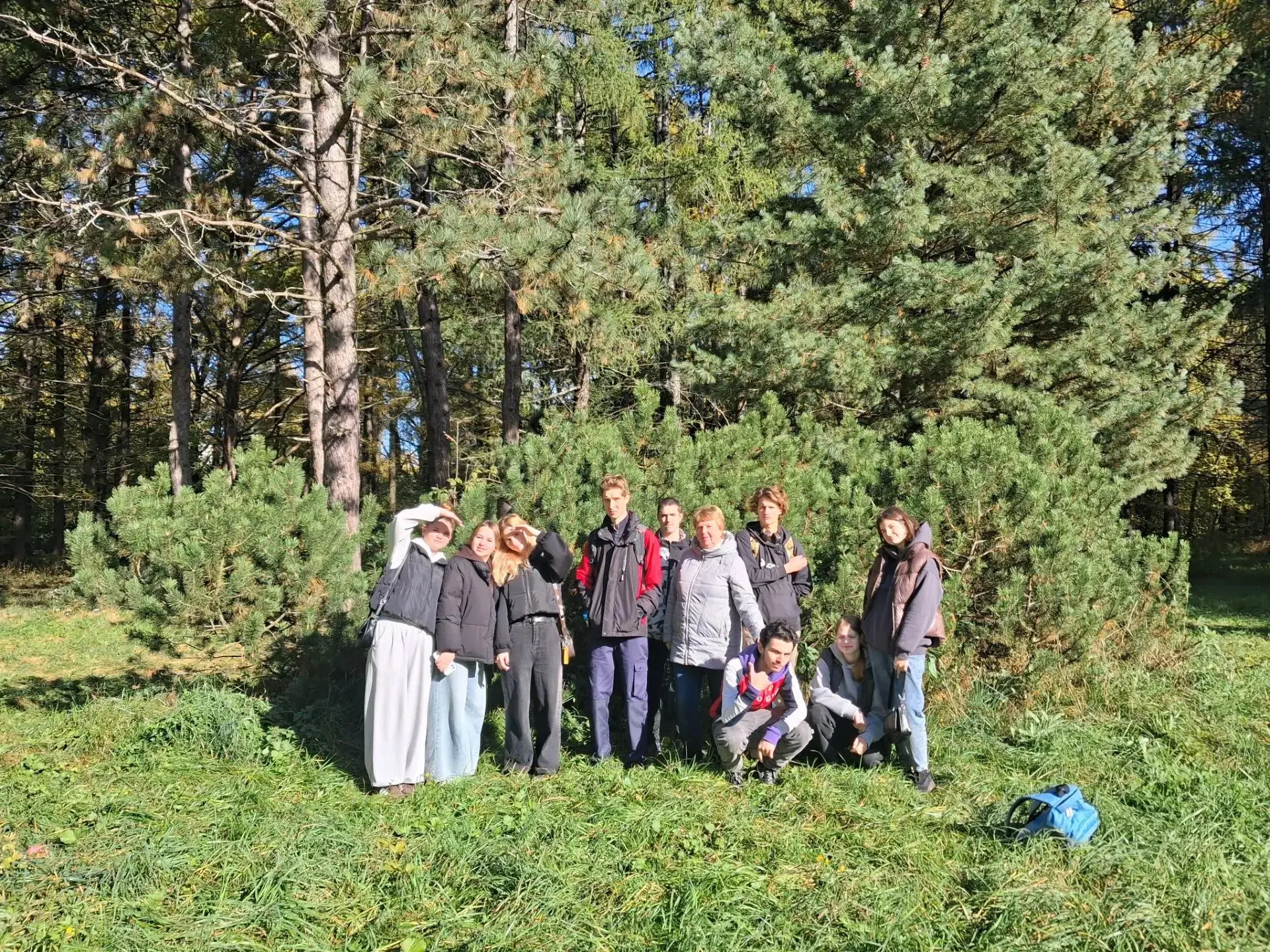 🌿 Осенний день в ботаническом саду