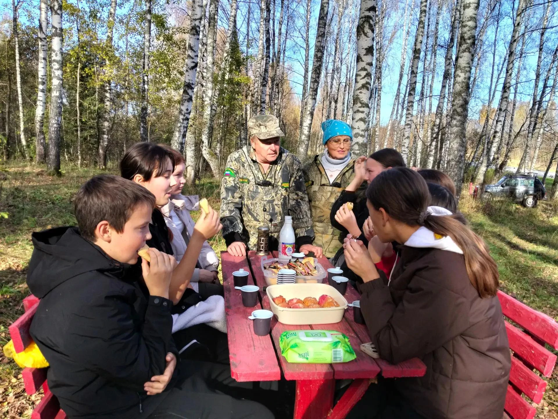 ПОЕЗДКА В ЛЕС