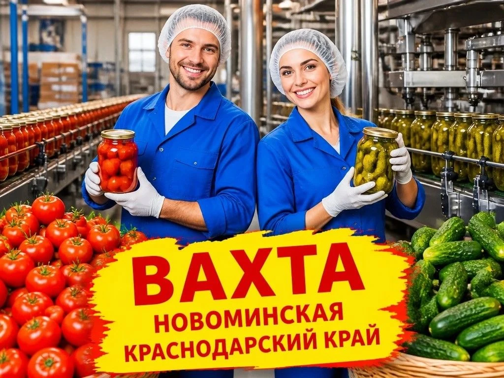 🥒🍅🥫 ВАХТА 30 СМЕН — КРАСНОДАРСКИЙ КРАЙ, ст. НОВОМИНСКАЯ