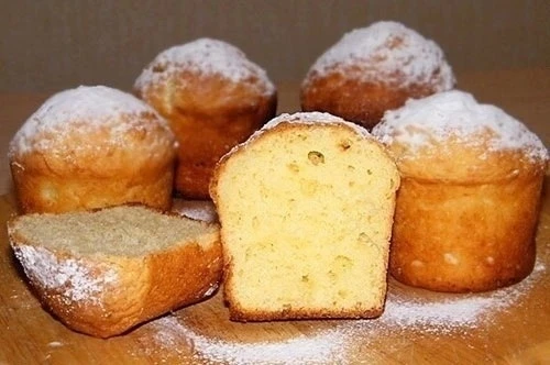 Кекс творожный.😋