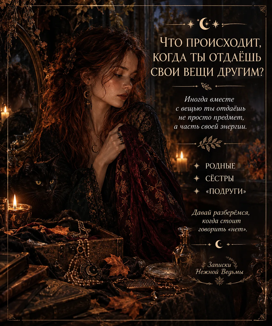 🔮 ВЕДЬМИНО ЗНАНИЕ: ЧТО ПРОИСХОДИТ, КОГДА ТЫ ОТДАЁШЬ СВОИ ВЕЩИ ДРУГИМ?