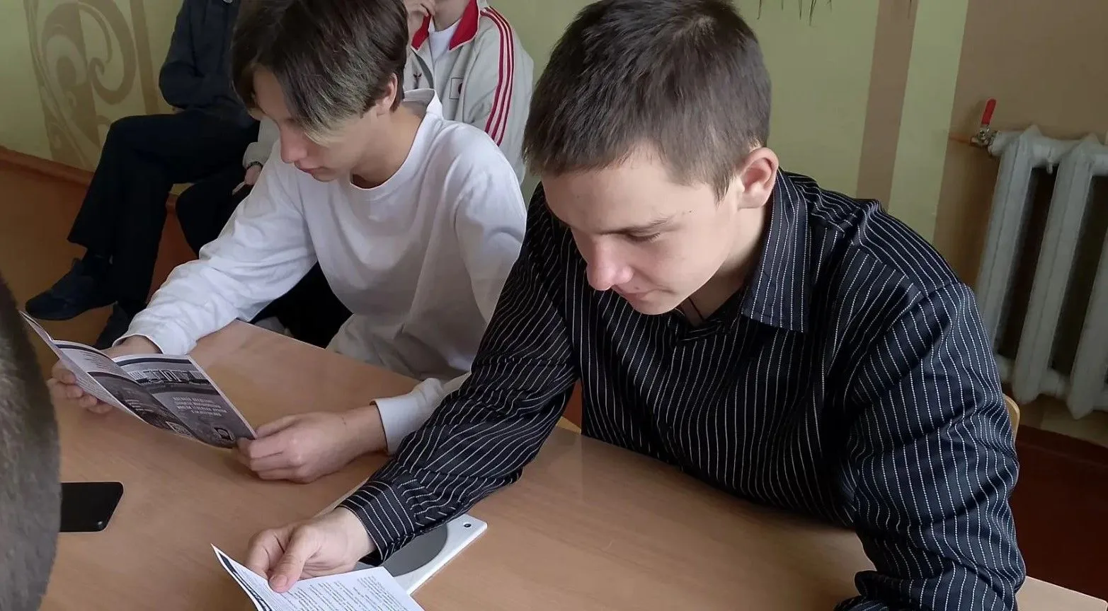 🎓 Будущее начинается с выбора: встреча старшеклассников с военным комиссариатом!