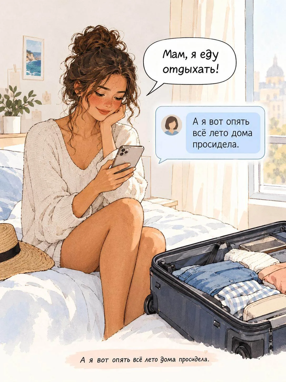 Ты не просила разрешения. Просто поделилась радостью ☺️