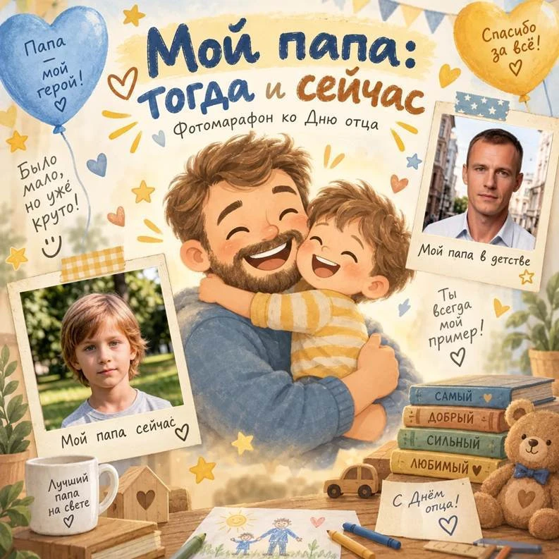 Узнаёте этого мальчишку? Это же папа!