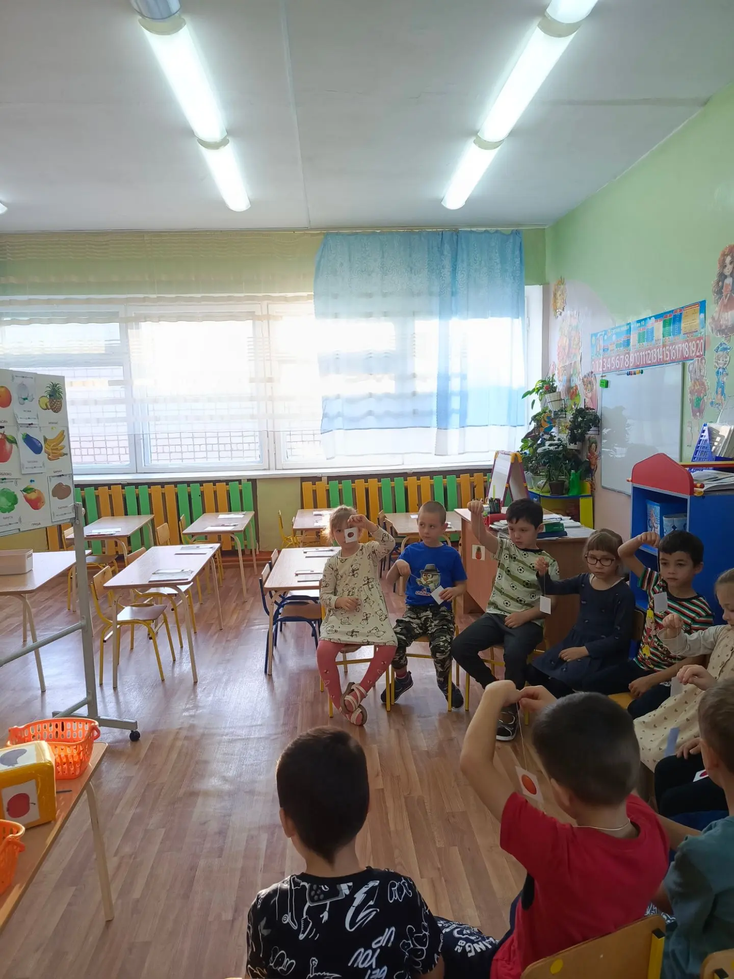 В подготовительной группе компенсирующей направленности прошло занятие по формированию ...