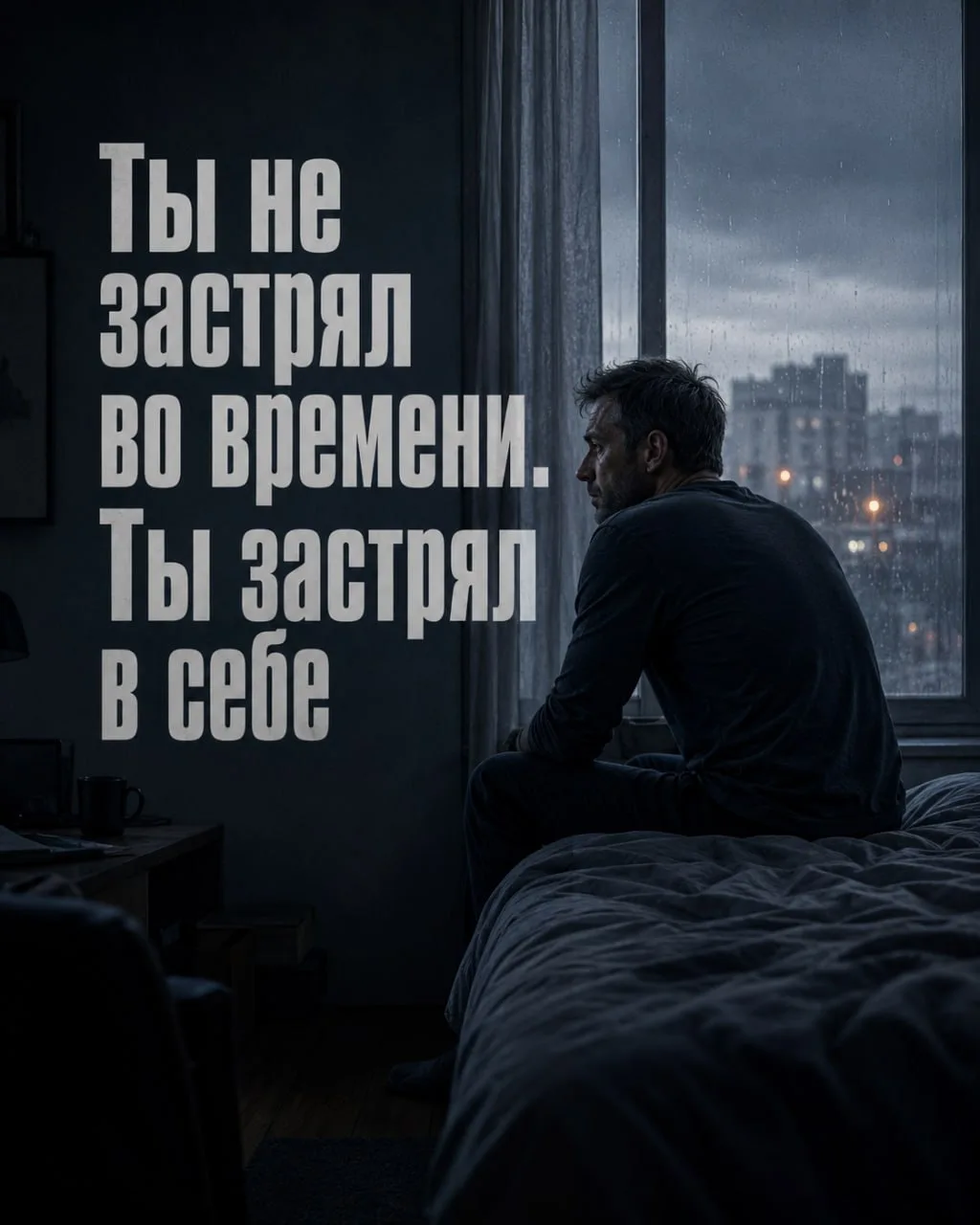 Ты не застрял во времени. Ты застрял в себе