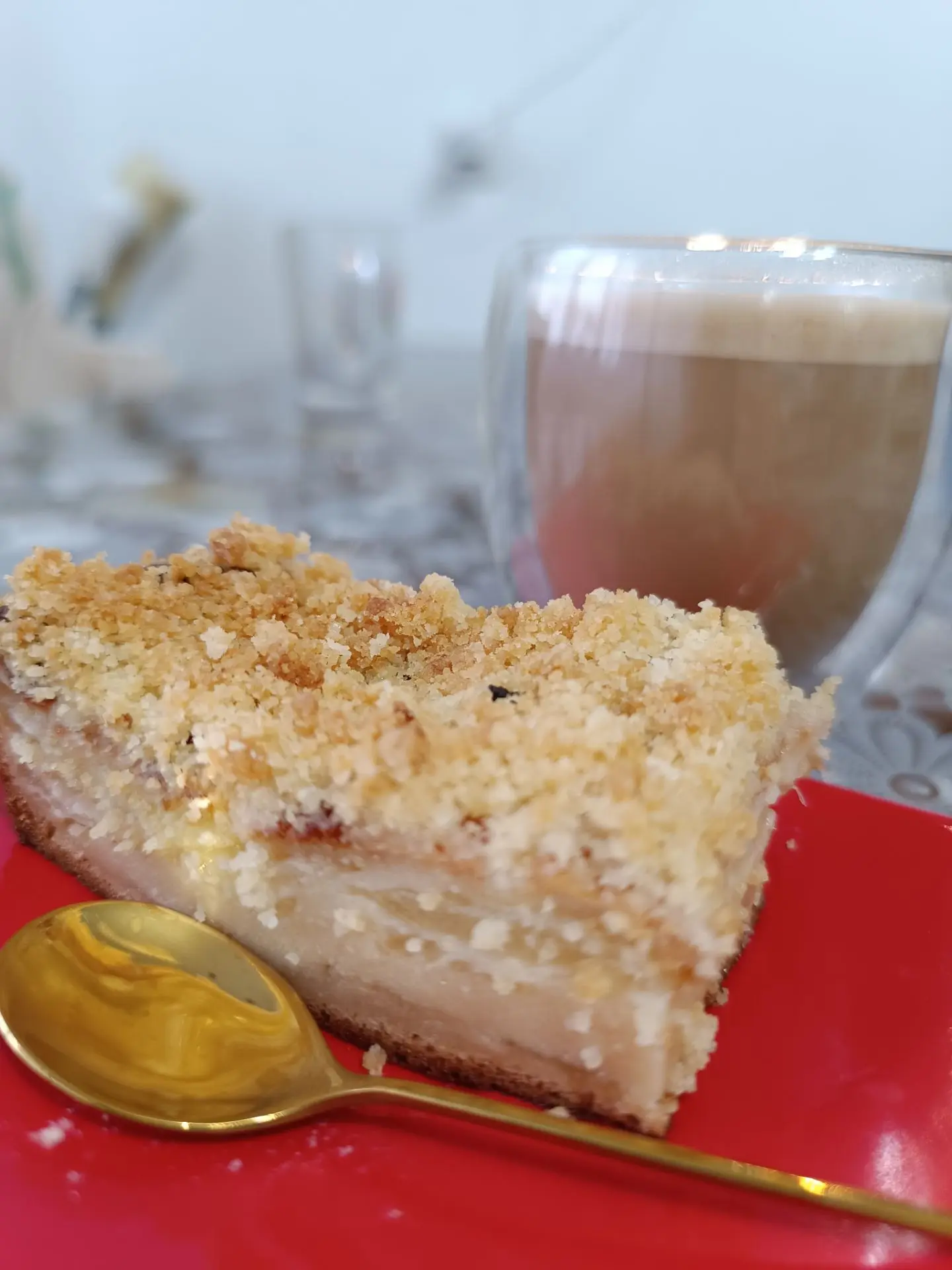 Пирог "Невидимка" с яблоками и грушами 🥮
