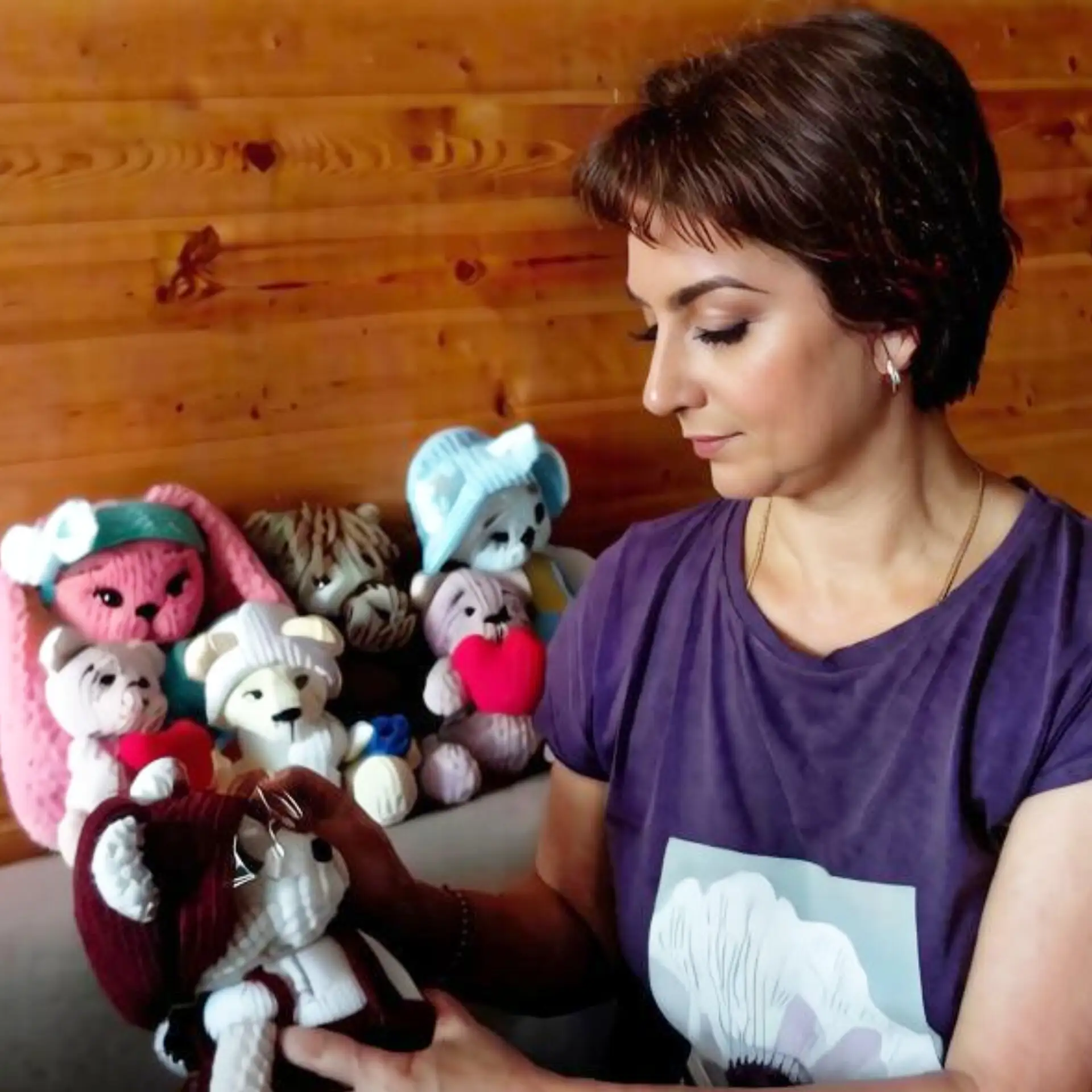 🧶 Мягкие друзья из Новосибирска: вязаные игрушки амигуруми