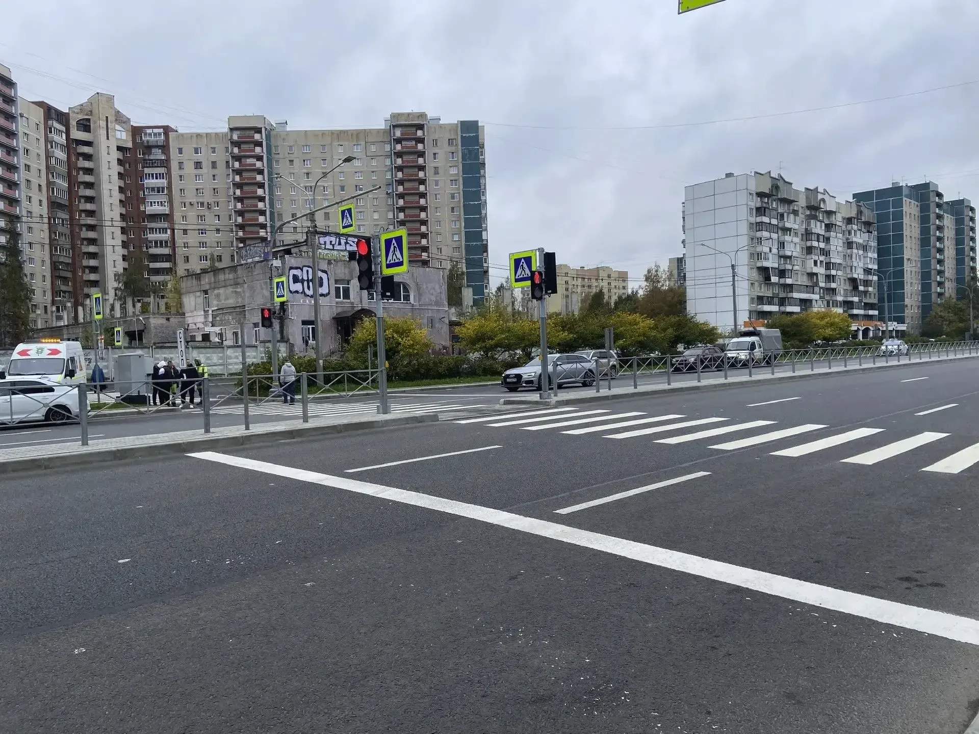 🚦 Дали "зеленый свет": пешеходные переходы на проспекте Пятилеток стали технологичнее ...