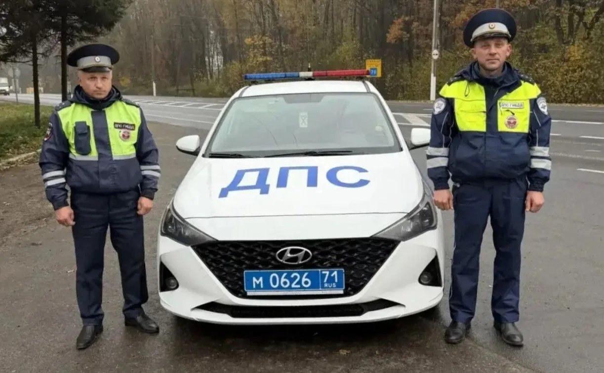 ❗️Тульские автоинспекторы помогли спасти руку 9-летнему мальчику