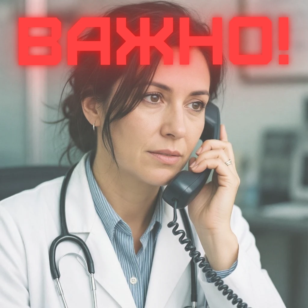 🚨 Важное напоминание: не пропускайте звонки от больницы! 🚨