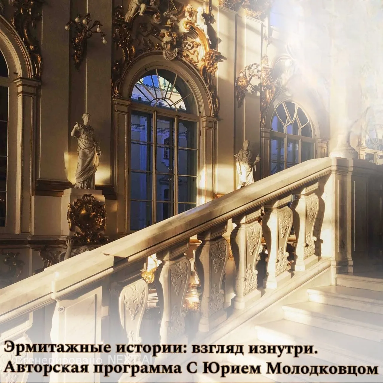 💫Эрмитажные истории: взгляд изнутри. Авторская программа С Юрием Молодковцом💫
