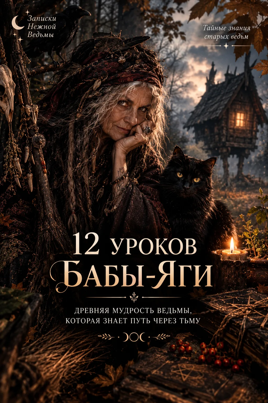 🖤🌿 12 УРОКОВ БАБЫ-ЯГИ: ДРЕВНЯЯ МУДРОСТЬ ВЕДЬМЫ, КОТОРАЯ ЗНАЕТ ПУТЬ ЧЕРЕЗ ТЬМУ