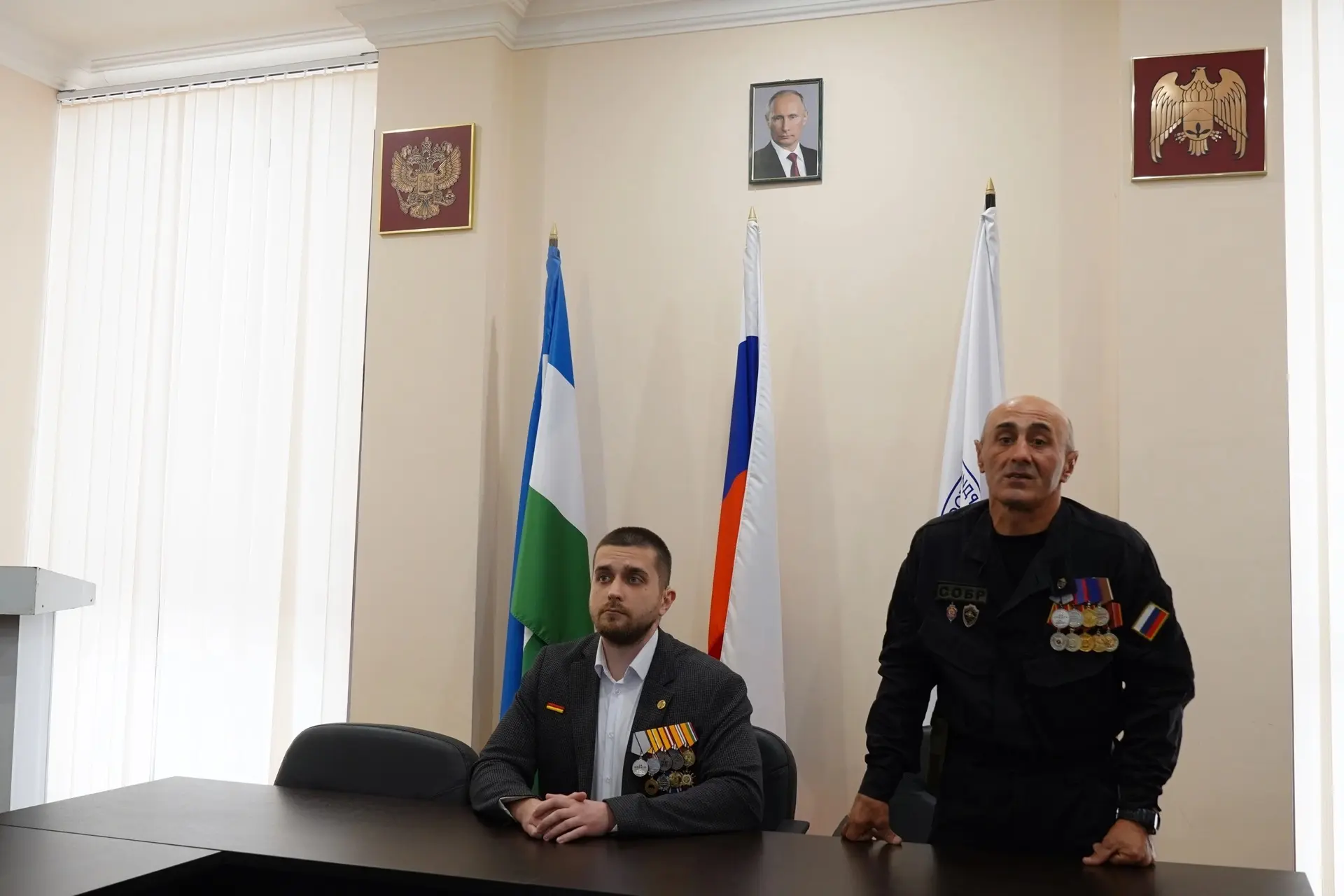 ⚡️В КБГУ прошла встреча с представителями силовых структур ко Дню памяти сотрудников пр...