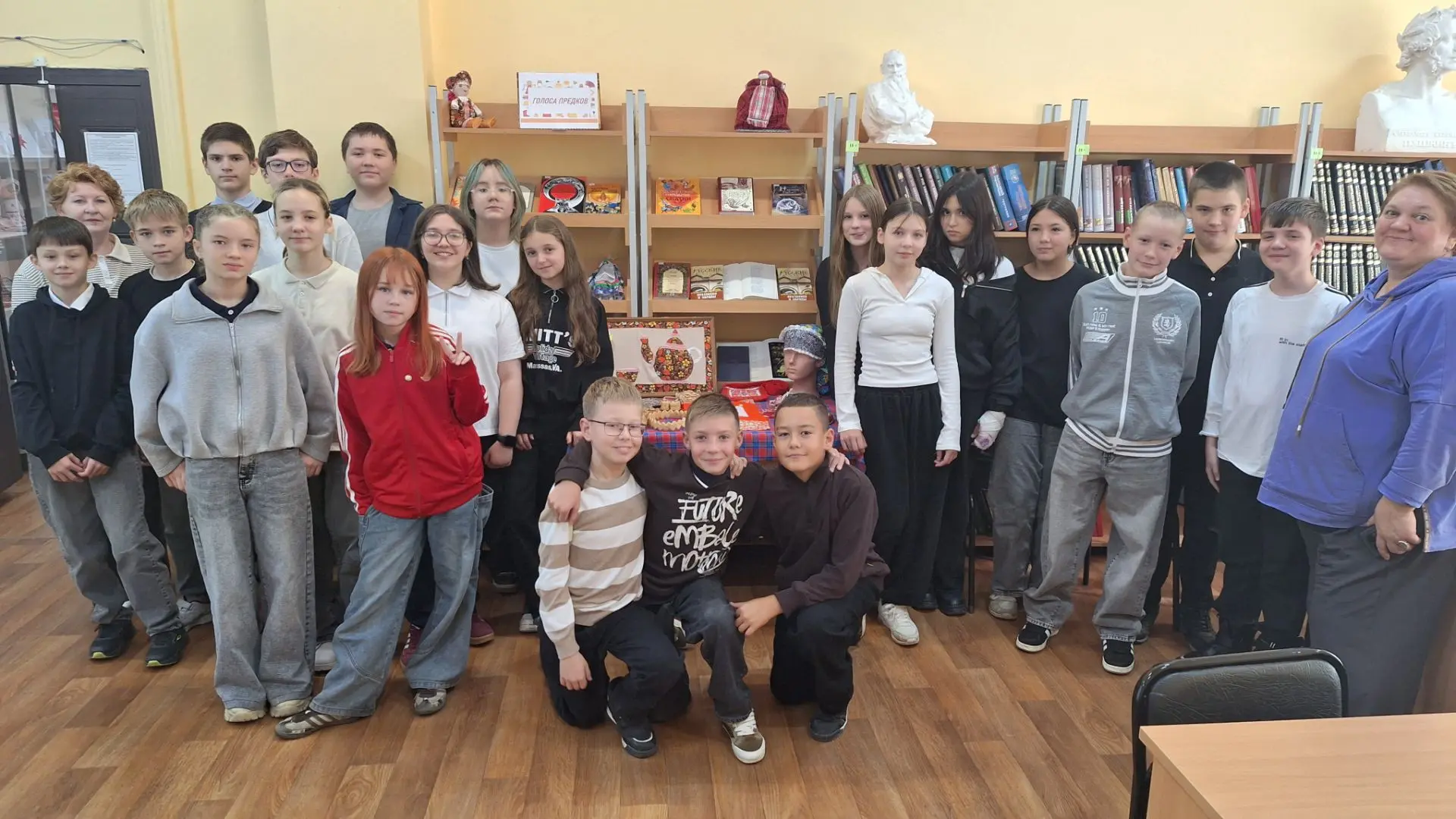 📚Сегодня дружный 6А класс (вместе с классным руководителем Фофановой Е.В.) отправился ...