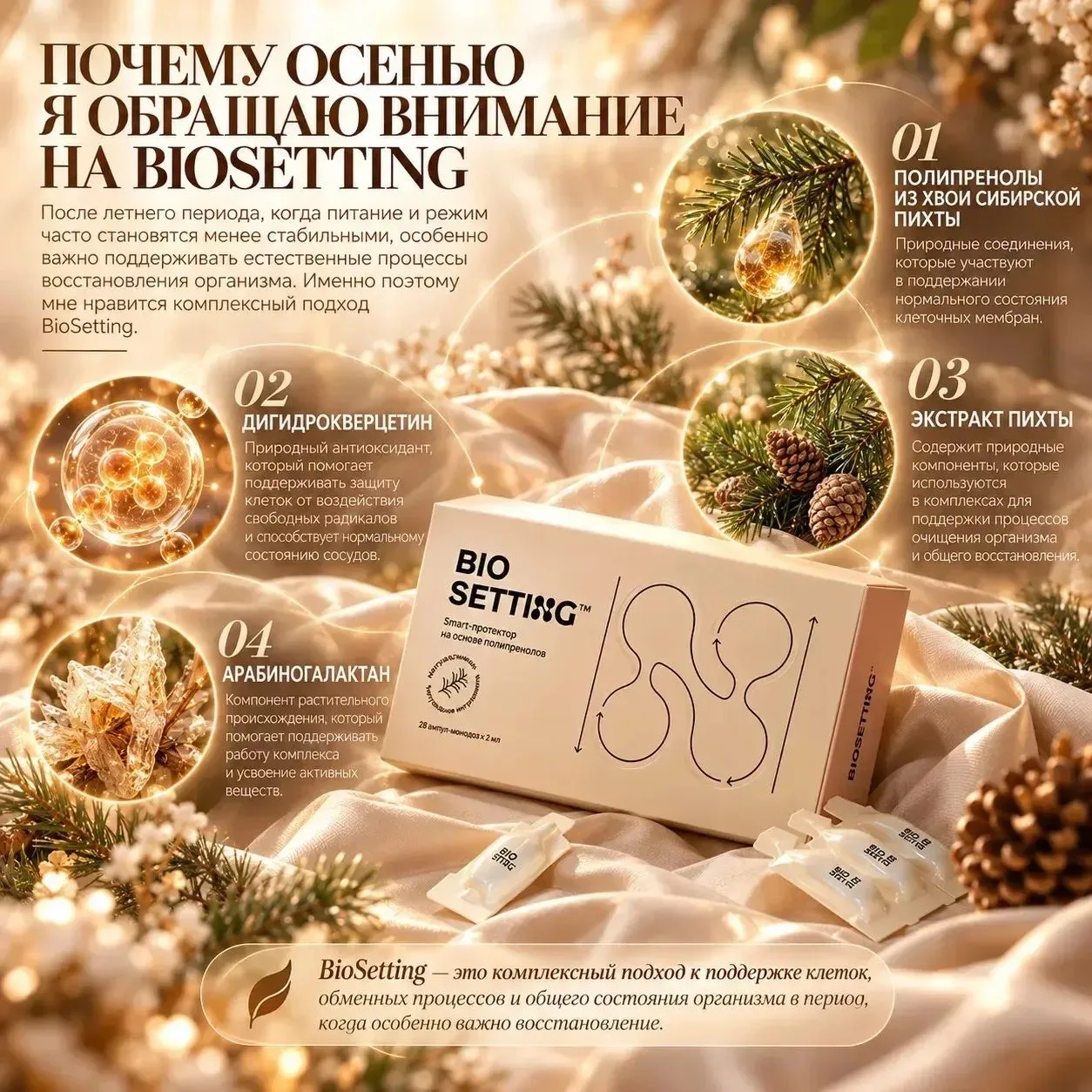 ПОЧЕМУ ОСЕНЬЮ Я ОБРАЩАЮ ВНИМАНИЕ НА BIOSETTING