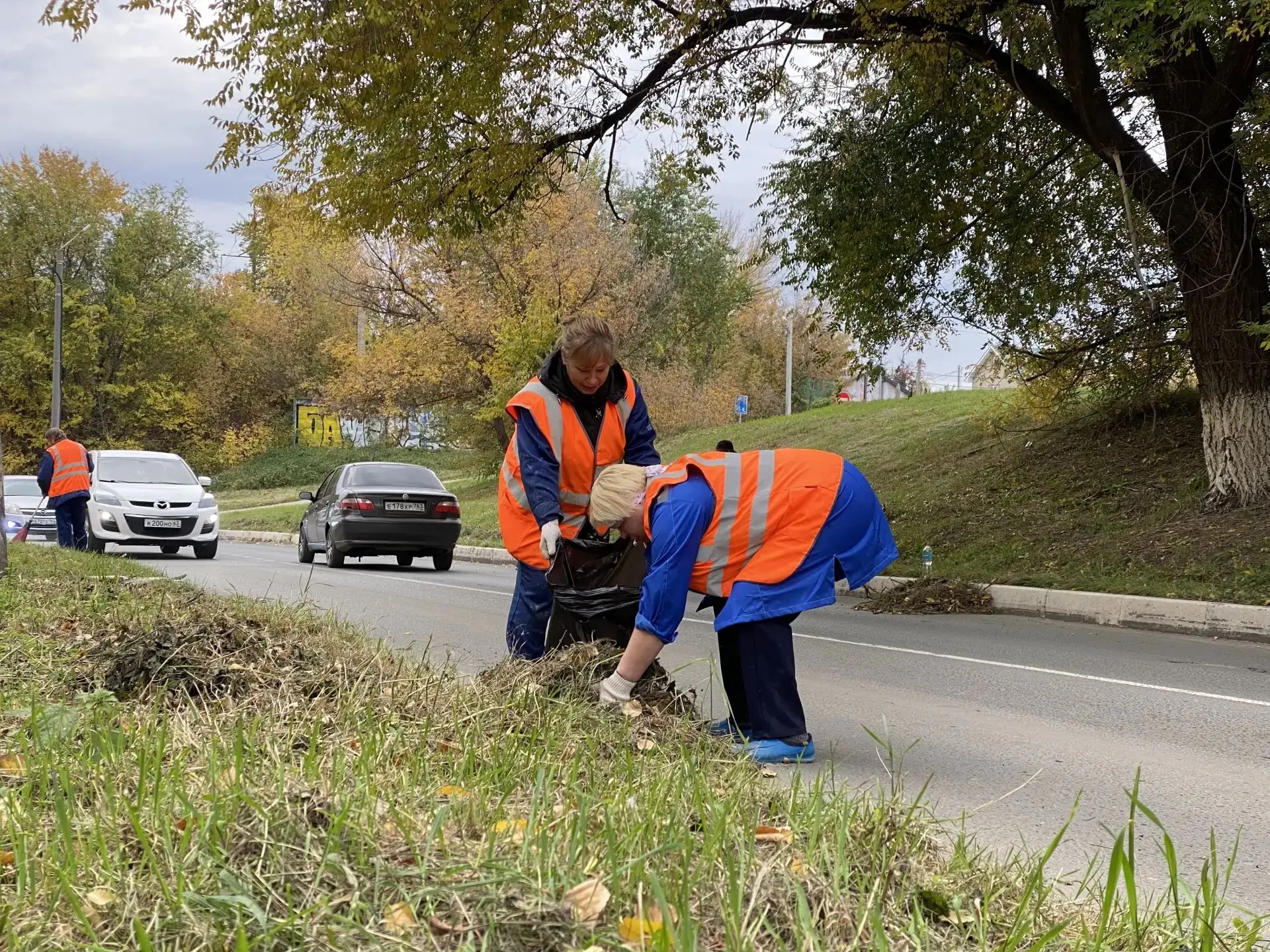🧹🍂ПТП вышло на марафон чистоты.