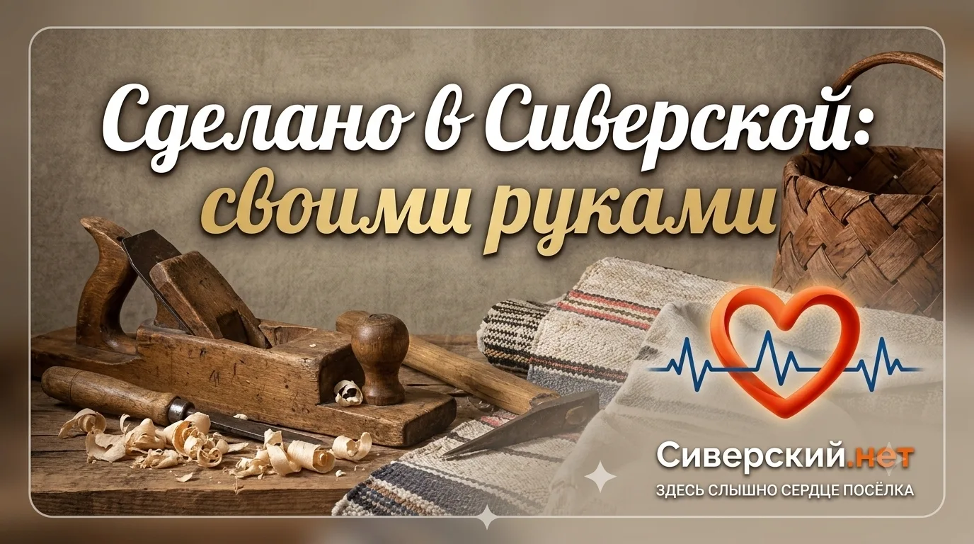 🔨 Рубрика «Сделано в Сиверской: своими руками» — время показать плоды своего труда!