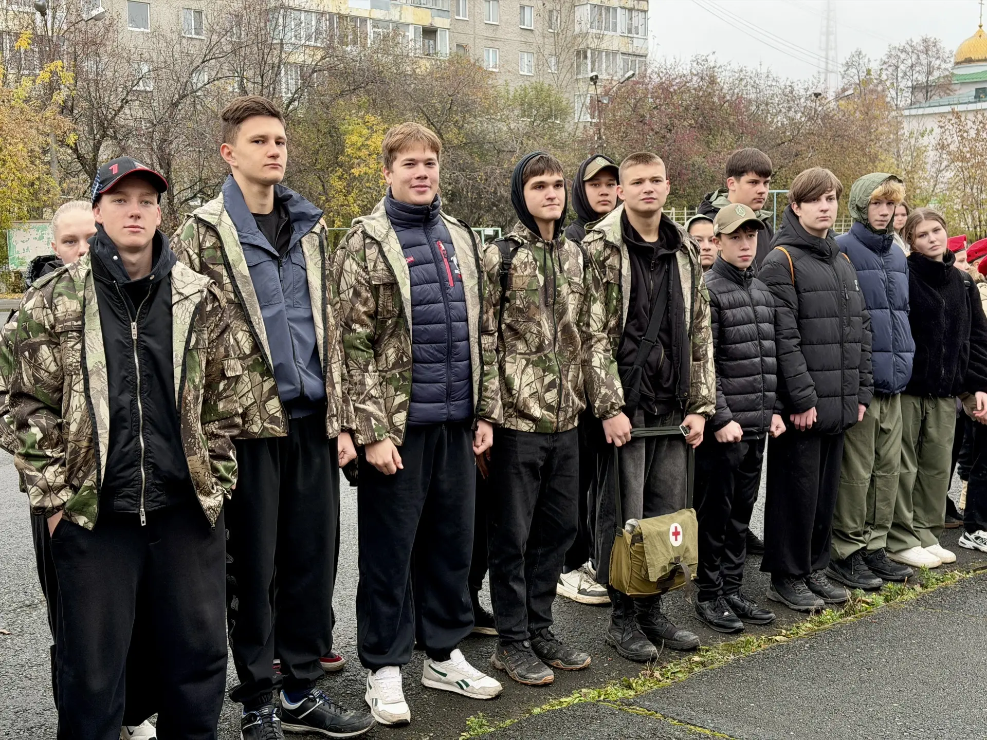 Районные соревнования «Школа безопасности»