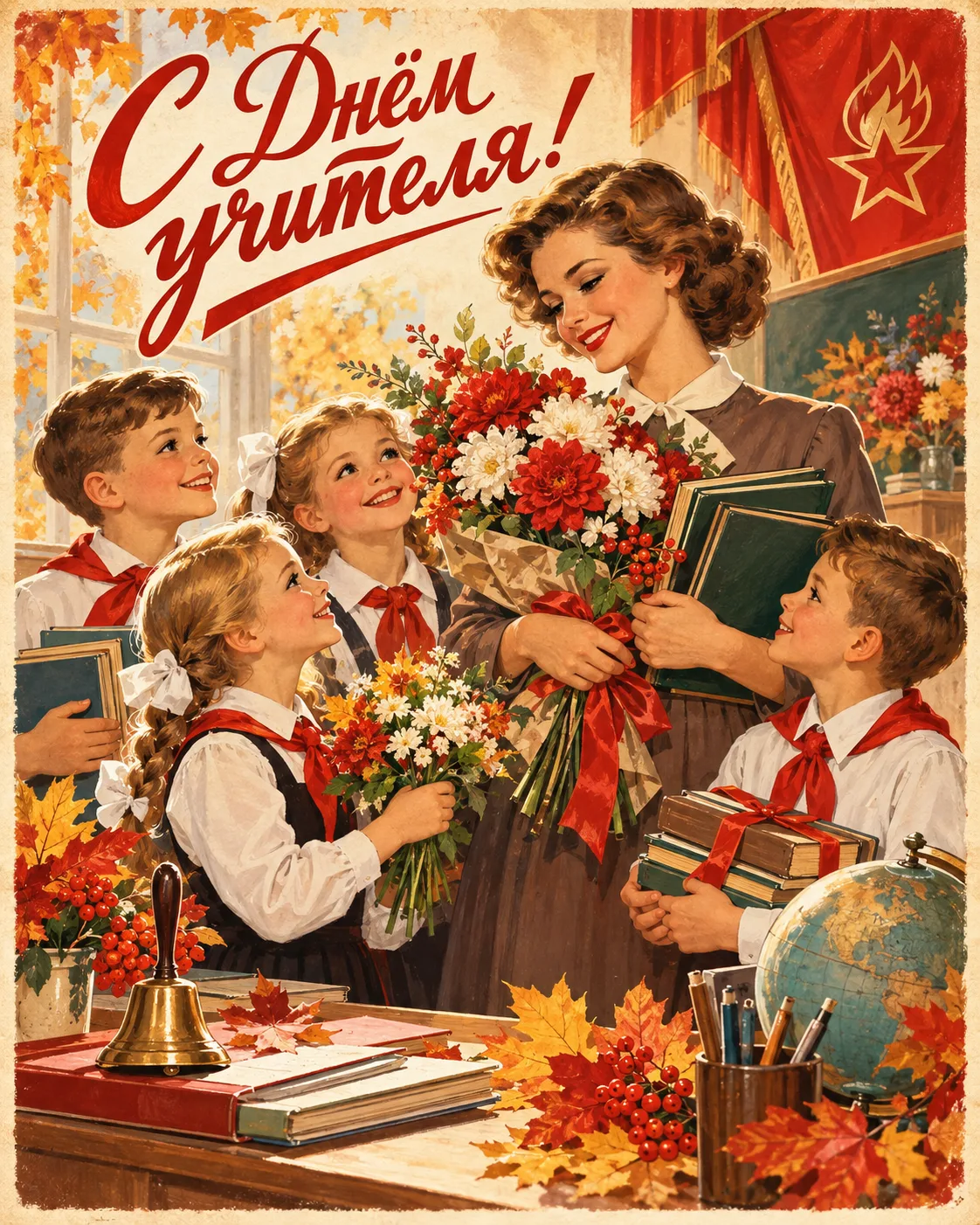 С праздником дорогие Учителя!