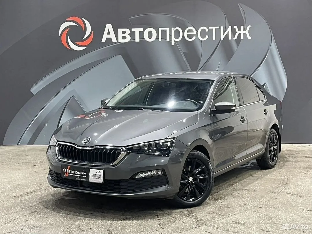 🚘Skoda Rapid 1.6 AT, 2021, 99 500 км