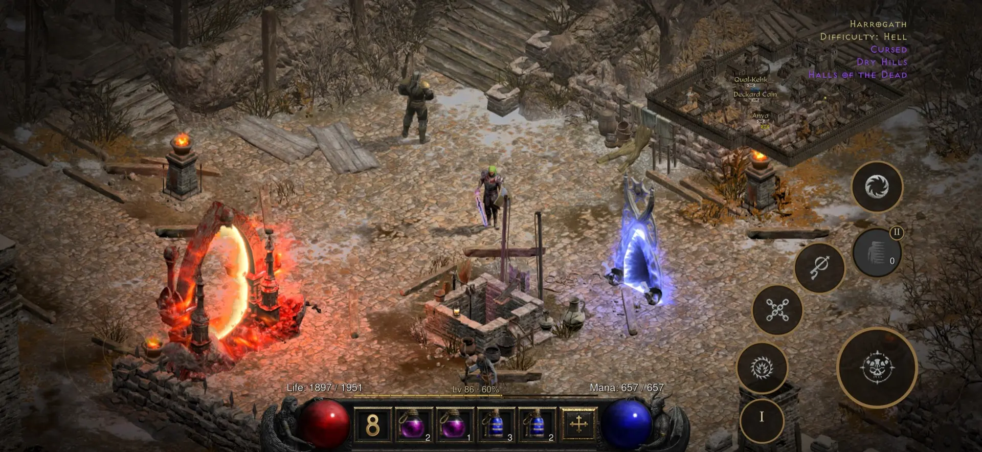 Diablo 2 Resurrected портировали на iPhone и iPad