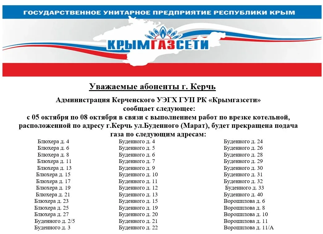 Уважаемые керчане!