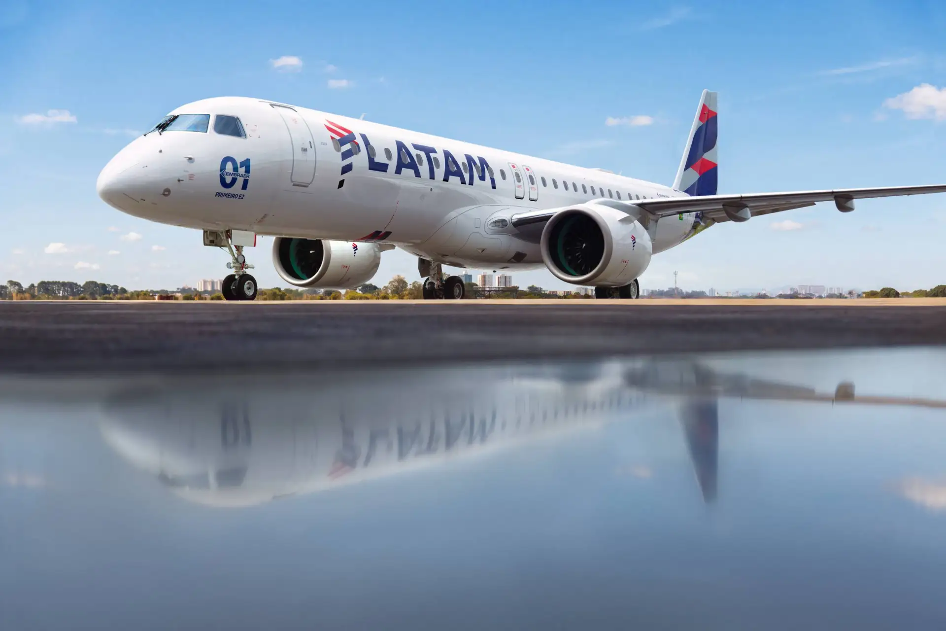 🇧🇷 LATAM Brasil получила свой первый Embraer E195-E2