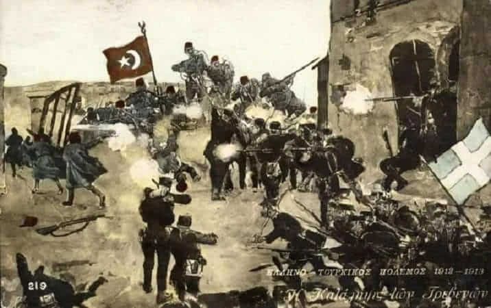 🕊 14 октября 1912 года греческая армия освободила Гревену — небольшой город в Западной...