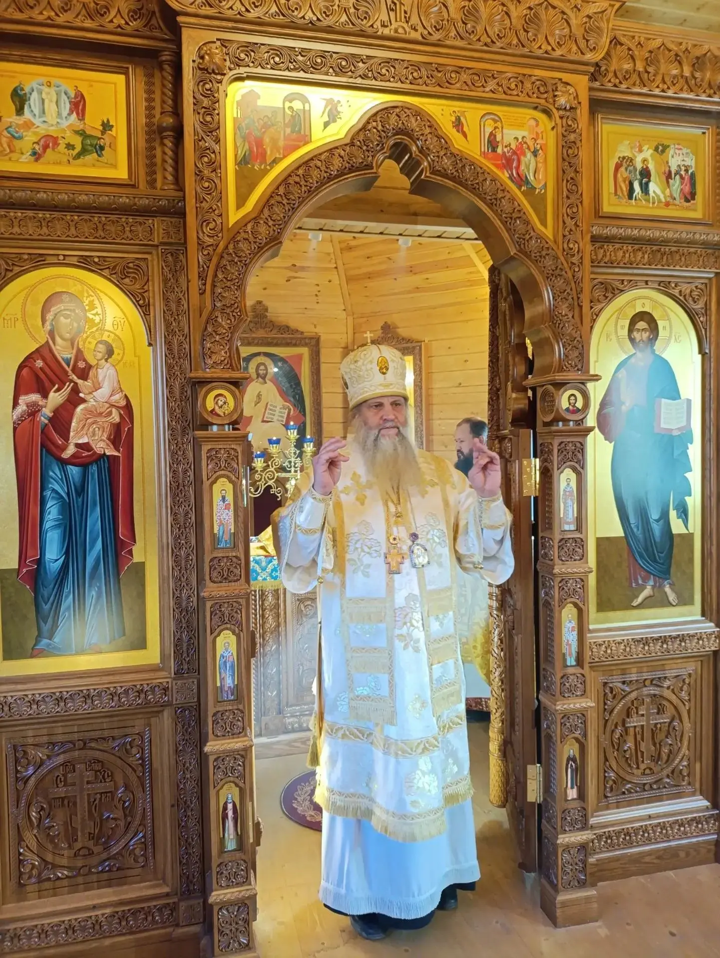 В день памяти преподобного Сергия Радонежского митрополит Артемий возглавил Божественну...