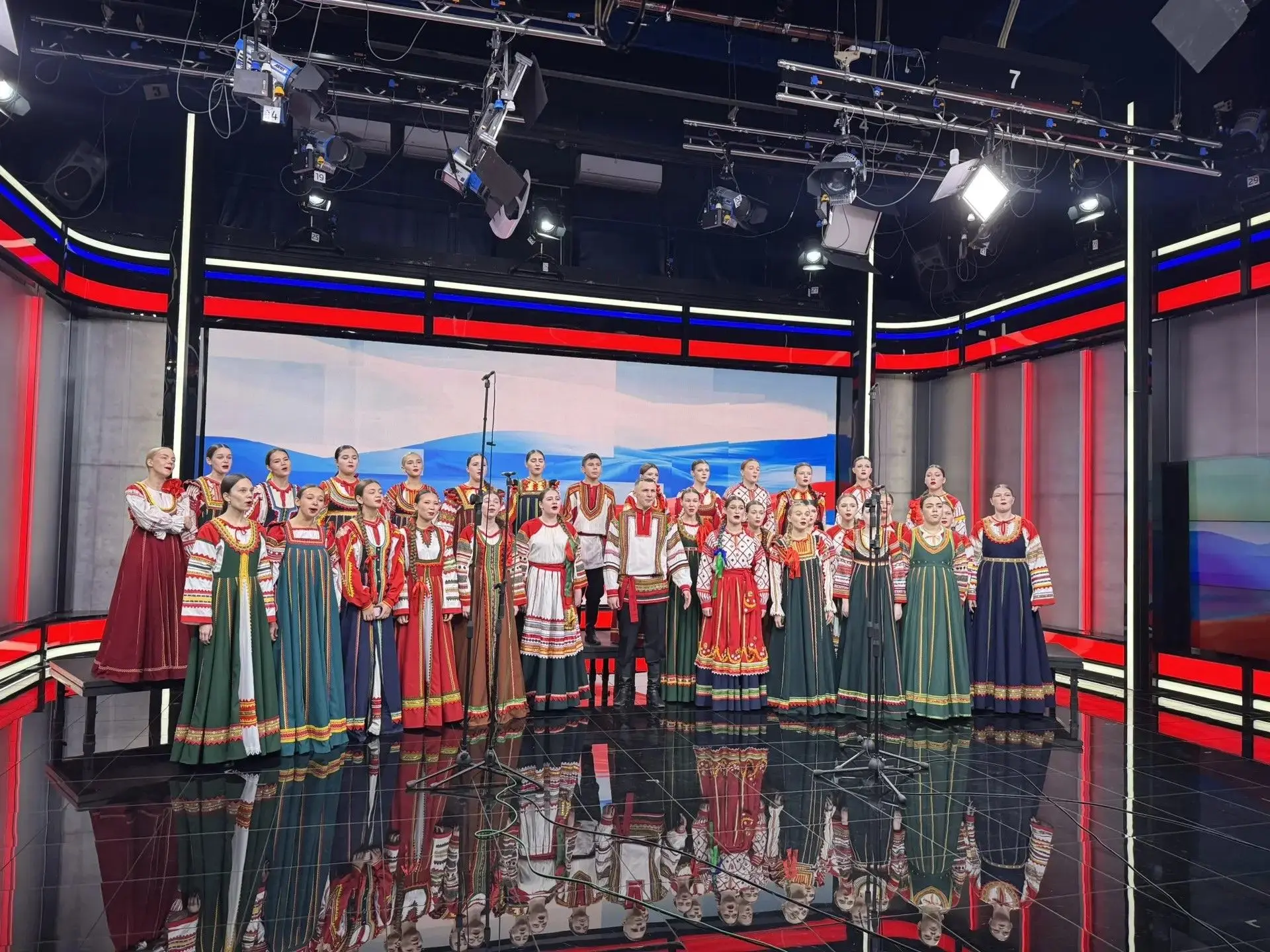 🇷🇺 Наши студенты приняли участие в съёмках федерального проекта!