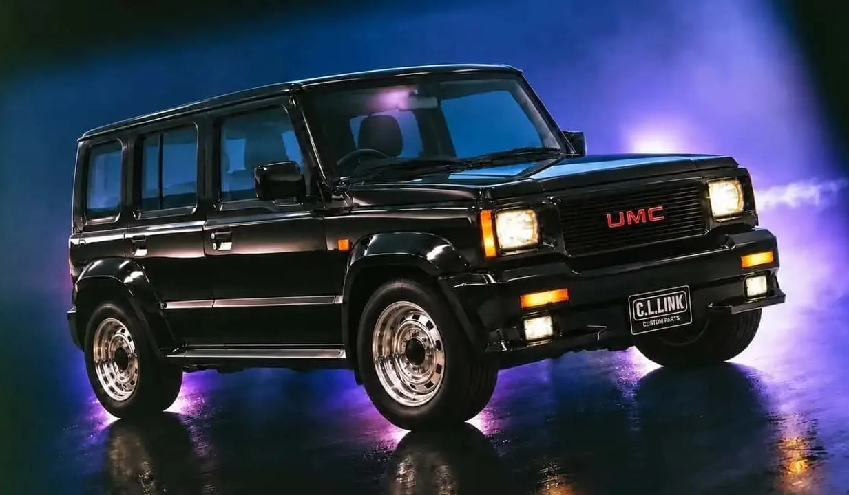 Suzuki Jimny преобразился в стиль американского внедорожника из 90-х