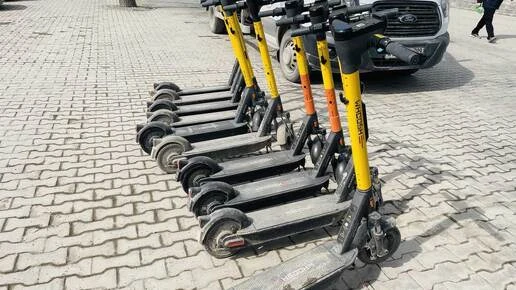В Новосибирске уменьшилось количество прокатных электросамокатов
