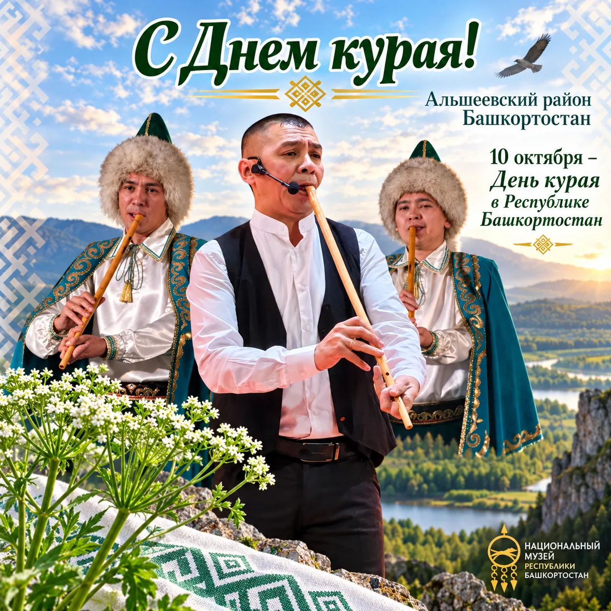 Сегодня отмечается День курая — праздник, посвящённый одному из самых ярких символов Ба...