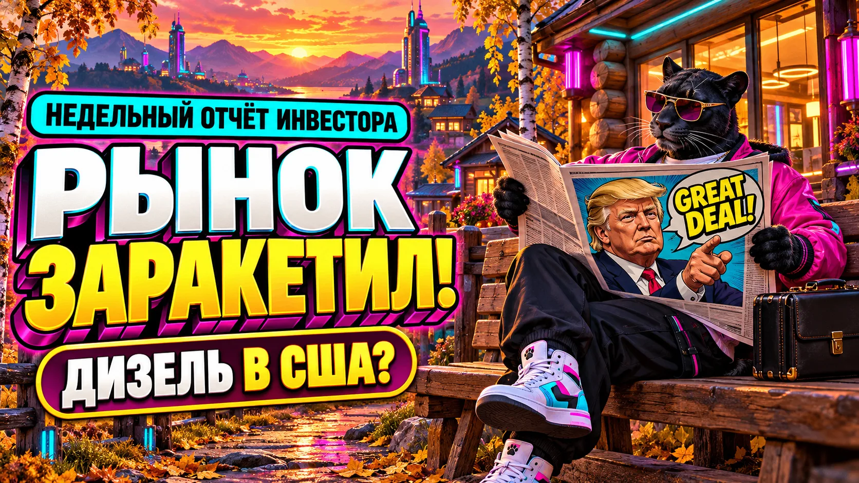🔥 Доходности длинных ОФЗ выросли, дизель братскому народу, рынок заракетил. Недельный ...