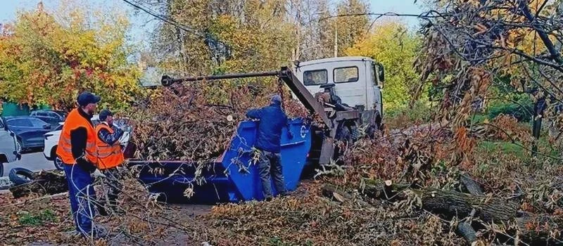 Уборка улиц в Коврове 9 октября